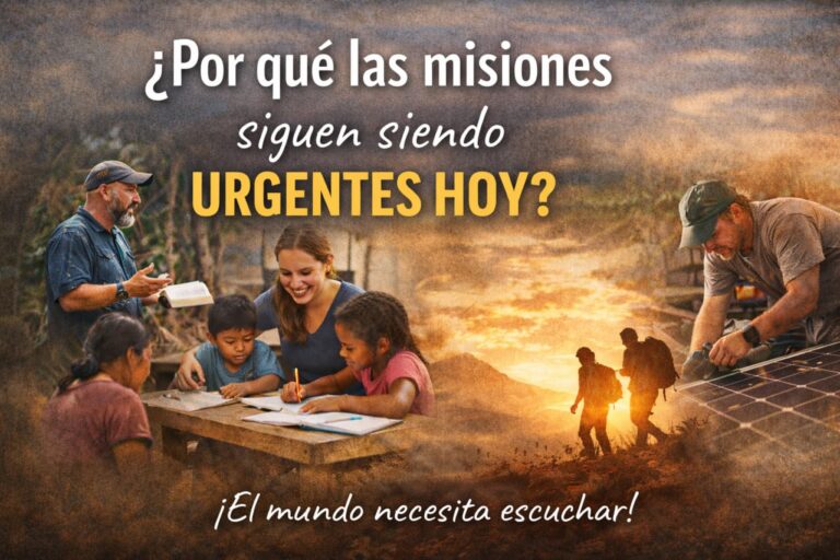 ¿Por qué las misiones siguen siendo urgentes hoy?